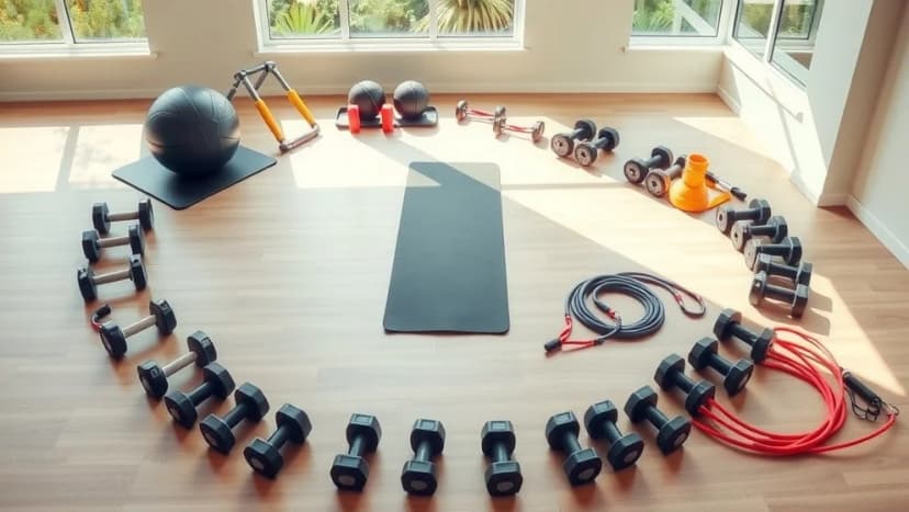 Cirkelträning 10 övningar för hela kroppen