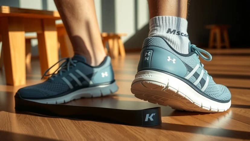 Excentrisk träning hälsena för starkare ben