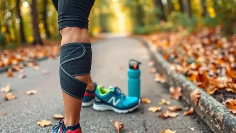 Ont i knät efter löpning