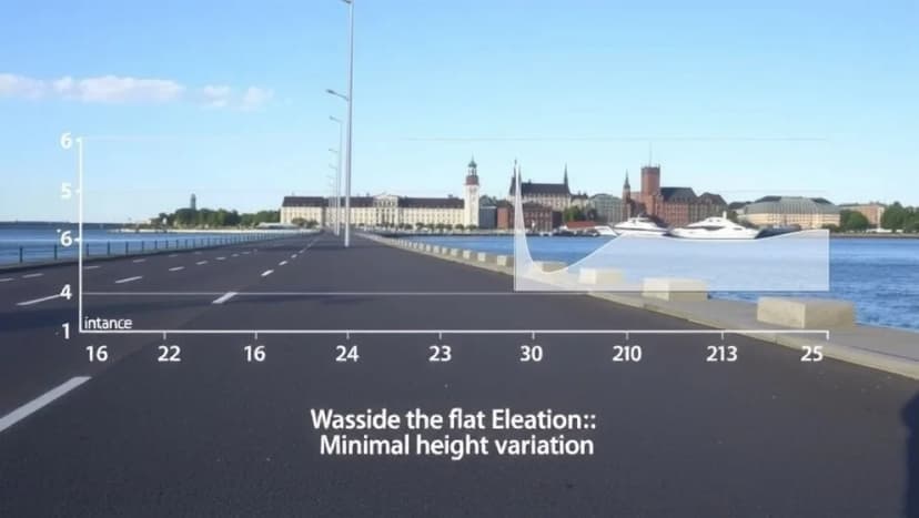 Stockholm Marathon höjdmeter och banprofil