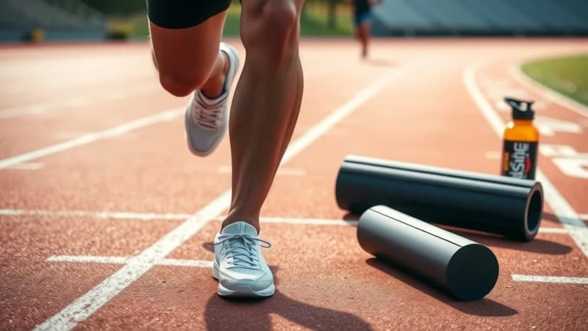 Träningsvärk framsida lår